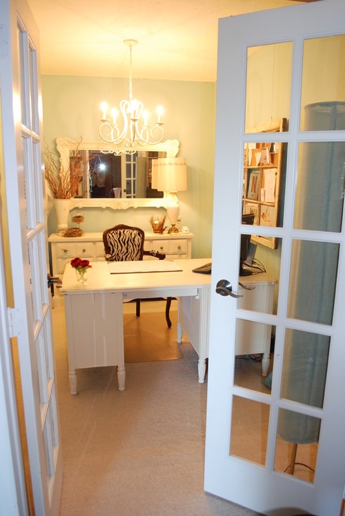 Eclectic Home Office